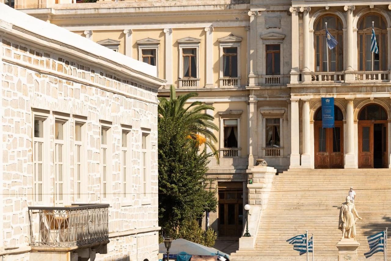 Syros Soul Luxury Suites Ermoúpoli Eksteriør bilde