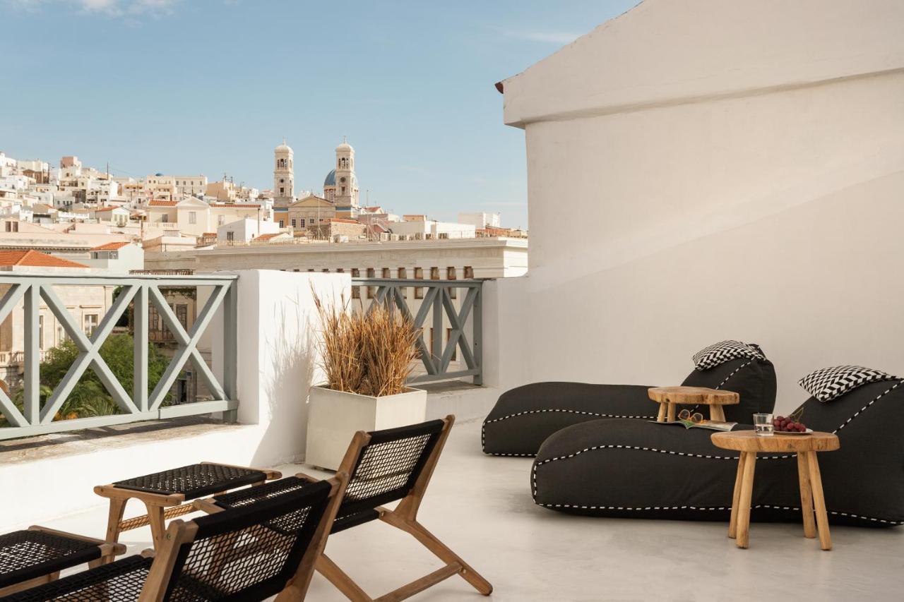 Syros Soul Luxury Suites Ermoúpoli Eksteriør bilde