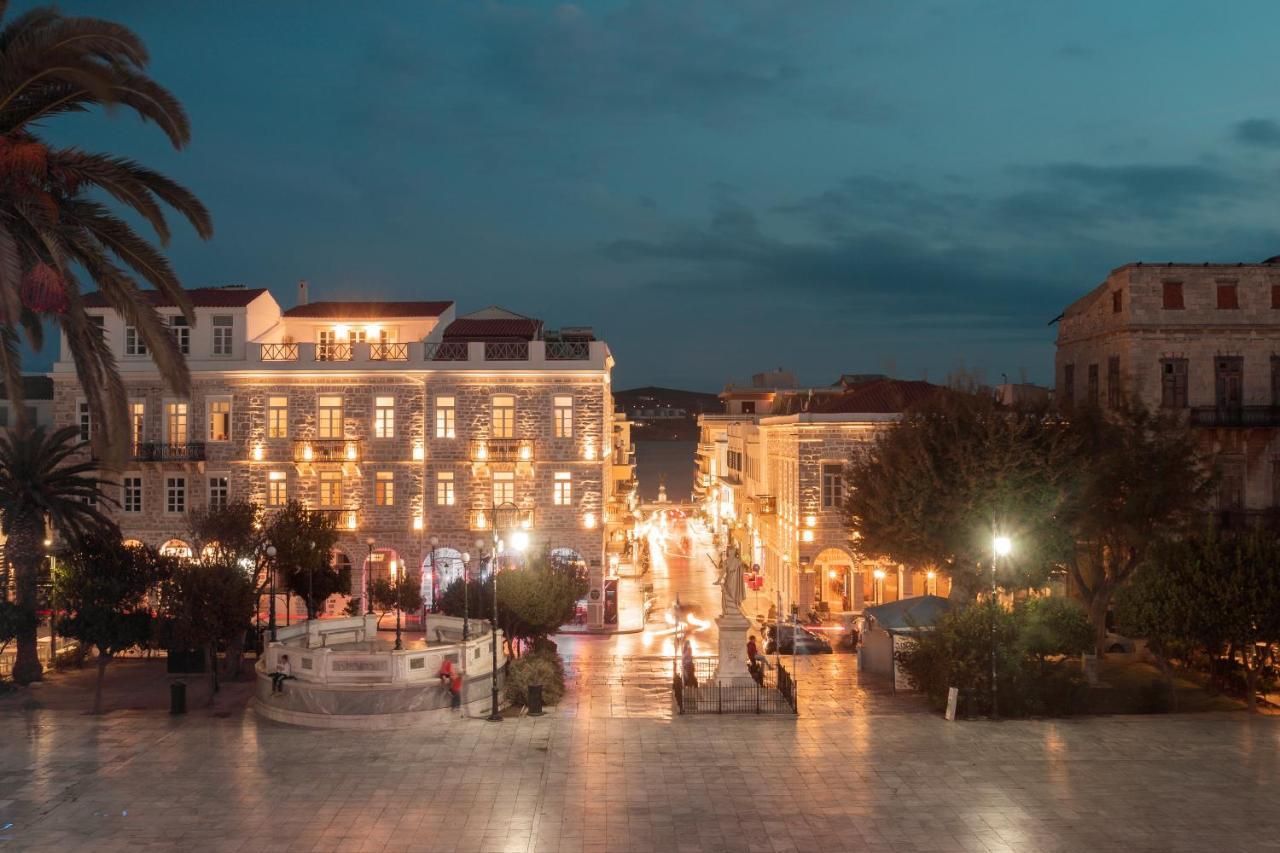 Syros Soul Luxury Suites Ermoúpoli Eksteriør bilde