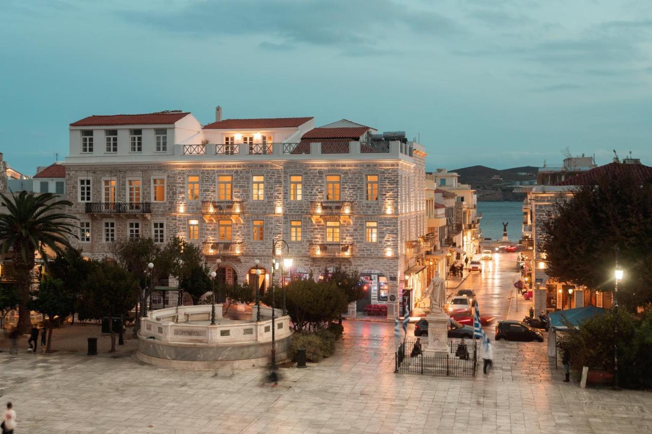 Syros Soul Luxury Suites Ermoúpoli Eksteriør bilde